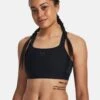 Under Armour HeatGear Armour High Sports Bra - Black/Jet Grey -The Sports Edit Store under armour heatgear armour high bra black grey 1379195 001 1
