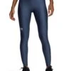 Under Armour HeatGear Leggings - Downpour Grey/White -The Sports Edit Store under armour heatgear leggings grey white 1383559 044 2