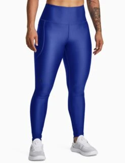 Under Armour HeatGear No-Slip Waistband Full-Length Leggings - Team Royal/Black