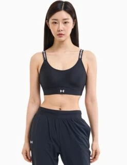 Under Armour Infinity 2.0 Mid Sports Bra - Black/White