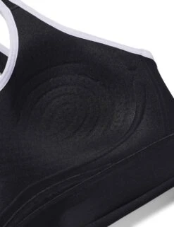 Under Armour Infinity Mid Piped Sports Bra - Black/White 9 Under Armour Infinity Mid Piped Sports Bra - Black/White -The Sports Edit Store under armour infinity mid piped bra black white 1389826 001 3