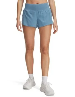 Under Armour Launch Pro 3" Shorts - Blue Smoke/Reflective