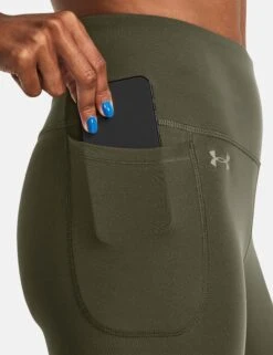 Under Armour Motion Full-Length Leggings - Marine OD Green/Grove Green -The Sports Edit Store under armour motion full length leggings marine od green grove green 1361109 390 4