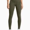 Under Armour Motion Leggings - Marine OD Green/Black -The Sports Edit Store under armour motion leggings green black 1388649 390 1