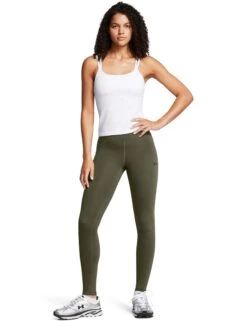 Under Armour Motion Leggings - Marine OD Green/Black 9 Under Armour Motion Leggings - Marine OD Green/Black -The Sports Edit Store under armour motion leggings green black 1388649 390 2