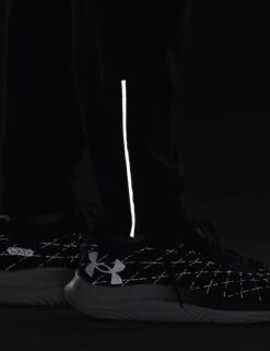 Under Armour OutRun The Storm Pants - Black/Jet Grey -The Sports Edit Store under armour outrun the storm pants black grey 1377042 001 6