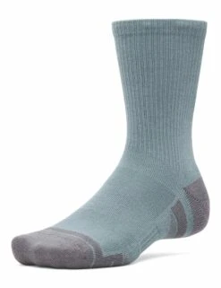Under Armour Performance Tech Crew Socks - 3-Pack (Jasper Blue/Summit White/Castlerock) 5 Under Armour Performance Tech Crew Socks - 3-Pack (Jasper Blue/Summit White/Castlerock) -The Sports Edit Store under armour performance tech 3 pack crew socks blue white castlerock 1379512 587 2