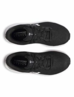 Under Armour Pursuit 4 Running Shoes - Black/White 8 Under Armour Pursuit 4 Running Shoes - Black/White -The Sports Edit Store under armour pursuit 4 running shoes black white 3028261 001 5