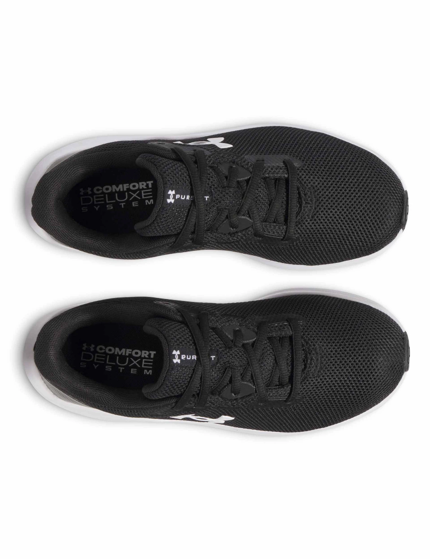 Under Armour Pursuit 4 Running Shoes - Black/White 5 Under Armour Pursuit 4 Running Shoes - Black/White - Image 3