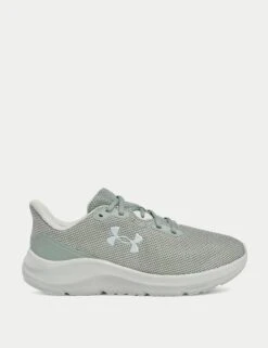 Under Armour Pursuit 4 Running Shoes - Silica Green/Metallic Silica