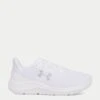 Under Armour Pursuit 4 Running Shoes - White/Metallic Silver -The Sports Edit Store under armour pursuit 4 running shoes white silver 3028261 101 1