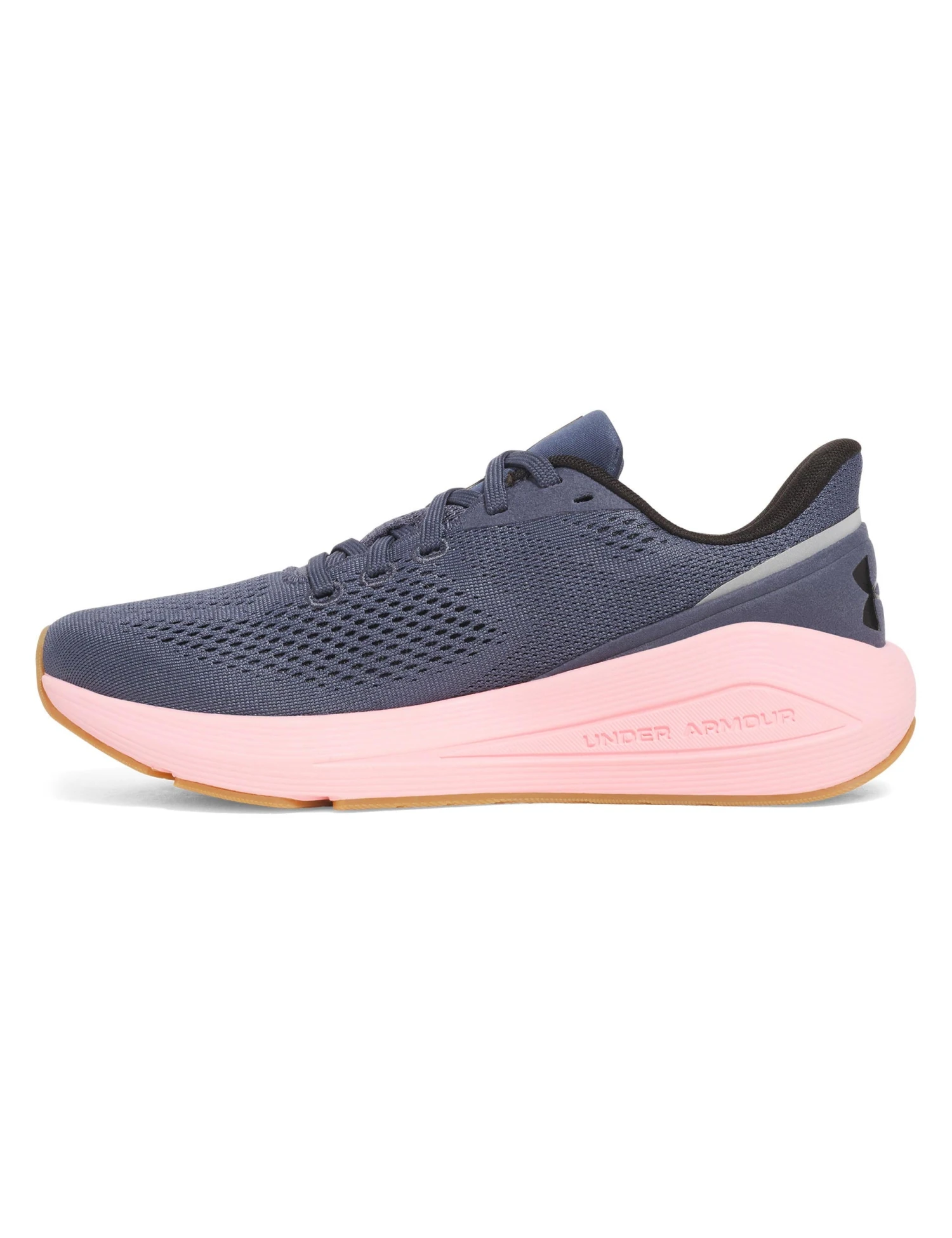 Under Armour Sonic 7 Running Shoes - Downpour Gray/Prime Pink/Black 5 Under Armour Sonic 7 Running Shoes - Downpour Gray/Prime Pink/Black - Image 3