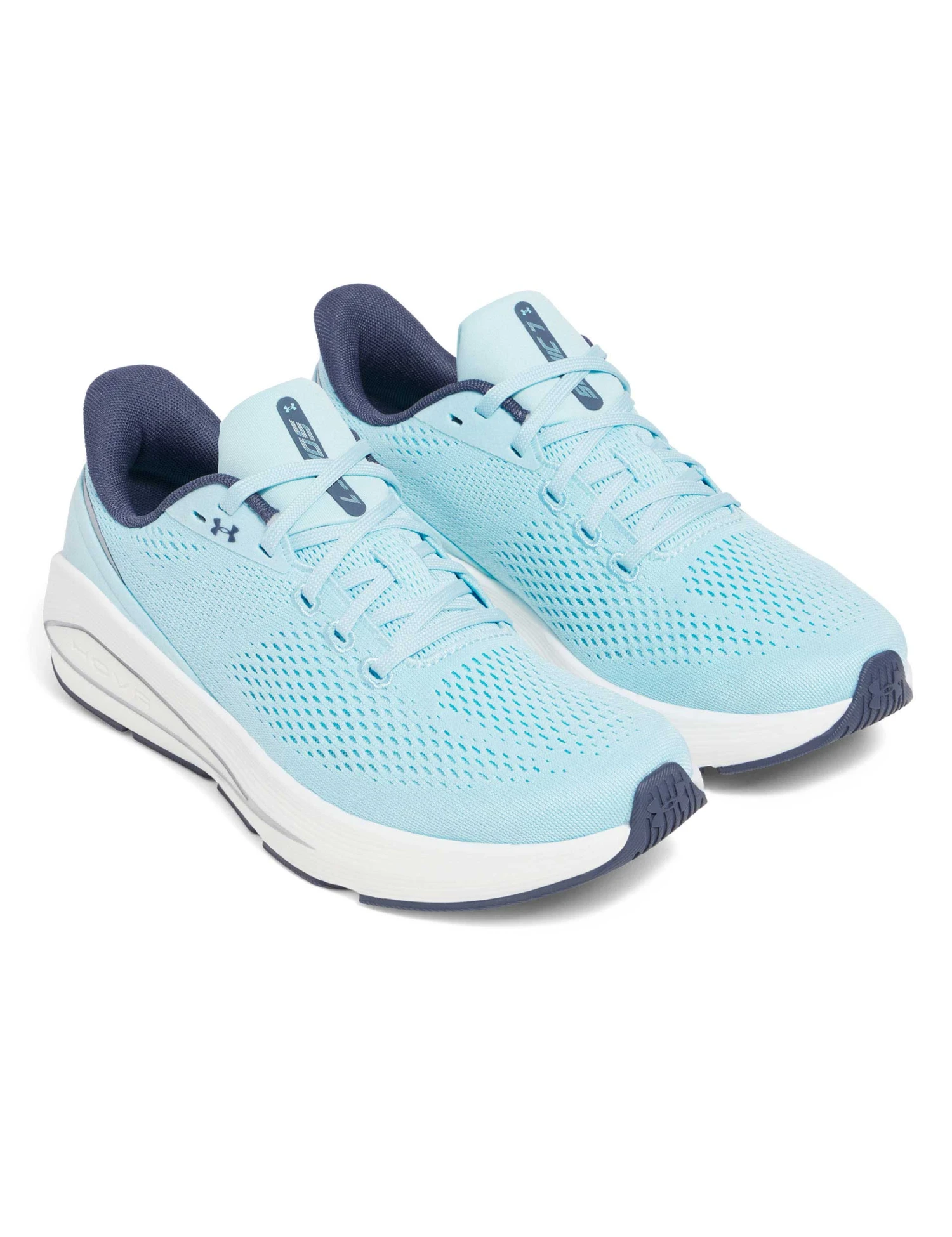 Under Armour Sonic 7 Running Shoes - Stream/White/Opal Blue 4 Under Armour Sonic 7 Running Shoes - Stream/White/Opal Blue - Image 2