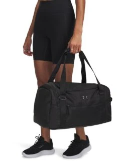 Under Armour Studio Duffle BP - Women's Convertible Gym Bag & Backpack -The Sports Edit Store under armour studio duffle bp black 1388929 001 6