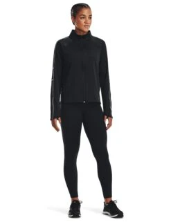 Under Armour Train Cold Weather Jacket - Black/Jet Grey -The Sports Edit Store under armour train cold weather jacket black grey 1373968 001 3