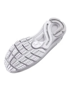 Under Armour UA HOVR Sonic 6 Running Shoes - White/Metallic Silver 11 Under Armour UA HOVR Sonic 6 Running Shoes - White/Metallic Silver -The Sports Edit Store under armour ua hovr sonic 6 running shoes white silver 3026128 101 5