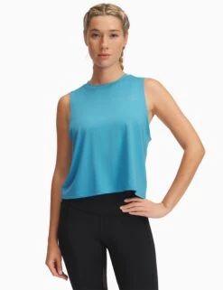 Under Armour Vanish Energy Crop Tank - Ether Blue