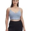 Under Armour Vanish Seamless Low Sports Bra - Harbour Blue/White -The Sports Edit Store under armour vanish seamless low bra blue white 1384417 466 1