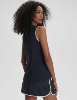 Varley Archer Mid Rise Skort 13.5" - Blue Nights -The Sports Edit Store varley archer mid rise skort 13 5in blue nights var02484 2