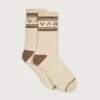 Varley Astley Active Sock - Birch/Desert Taupe Performance Footwear -The Sports Edit Store varley astley active sock birch desert taupe var01356 1
