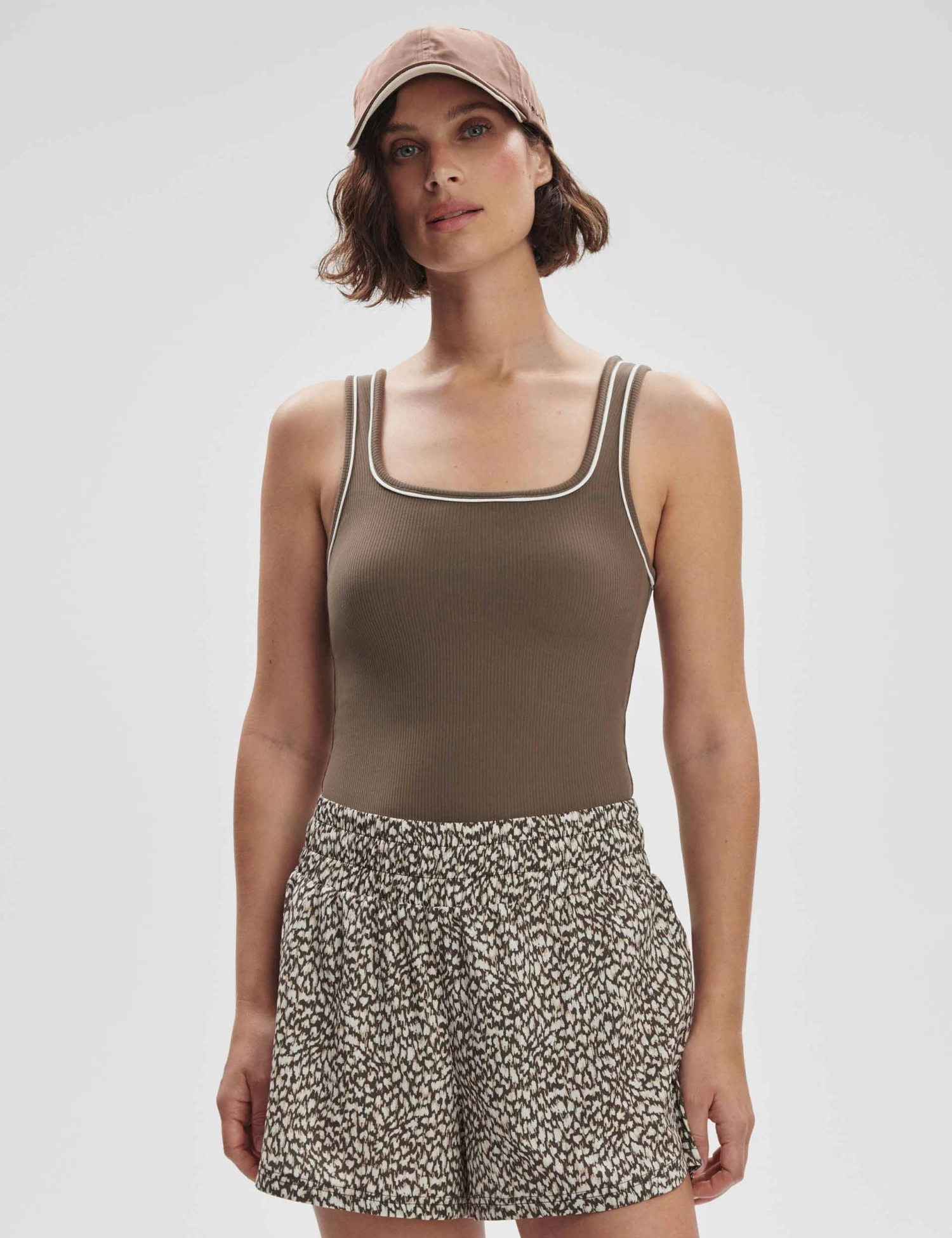 Varley Barney Piped Tank - Chocolate Chip 3 Varley Barney Piped Tank - Chocolate Chip