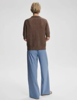 Varley Ellie Knit Shirt - Chocolate Chip -The Sports Edit Store varley ellie knit shirt chocolate chip var02624 4