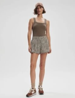 Varley Kallin Running Short 3" - Mottled Feather 16 Varley Kallin Running Short 3" - Mottled Feather -The Sports Edit Store varley kallin running short 3in mottled feather var01552 8