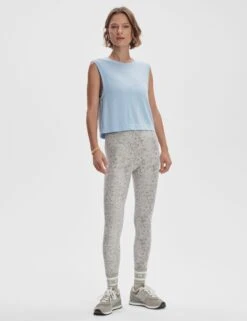 Varley Page Seamless Crop Tank - Cashmere Blue -The Sports Edit Store varley page seamless crop tank cashmere blue var01333 7