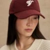 Varley Raina Fleece Cap - New Maroon 1 Varley Raina Fleece Cap - New Maroon -The Sports Edit Store varley raina fleece cap new maroon var02873 1