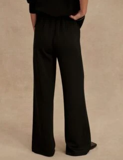 Varley The Extra Wide Leg Pant 29.5" - Black -The Sports Edit Store varley the extra wide leg pant 29 5 black var02799 5