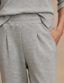 Varley The Rolled Cuff Pant 25" - Mid Blue Marl -The Sports Edit Store varley the rolled cuff pant 25in mid blue marl var01922 2