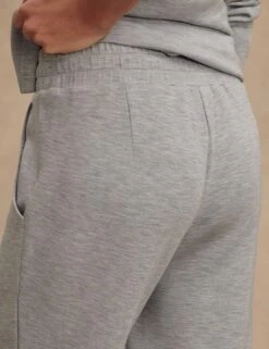 Varley The Rolled Cuff Pant 25" - Mid Blue Marl -The Sports Edit Store varley the rolled cuff pant 25in mid blue marl var01922 5