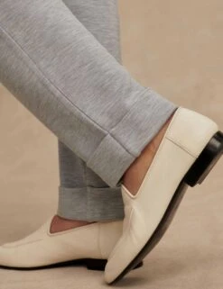 Varley The Rolled Cuff Pant 25" - Mid Blue Marl -The Sports Edit Store varley the rolled cuff pant 25in mid blue marl var01922 6