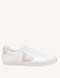 Veja Esplar Leather Sneakers - White Platine