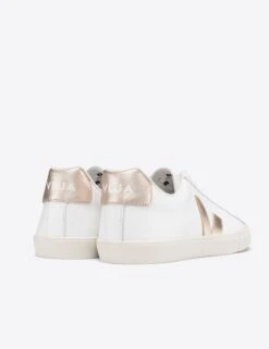 Veja Esplar Leather Sneakers - White Platine -The Sports Edit Store veja esplar leather trainers white platine VEJA EO022490 3