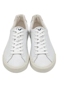 Veja Esplar Leather Trainers - White -The Sports Edit Store veja esplar low leather white white puxador 2
