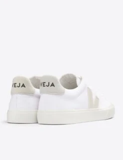 Veja Campo Canvas Trainers - White Pierre -The Sports Edit Store veja w campo canvas trainers white pierre CA0103129 2