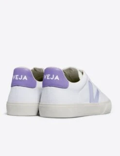 Veja Campo Canvas - White Swan Lavande -The Sports Edit Store veja w campo canvas trainers white swan lavande CA0103500 2