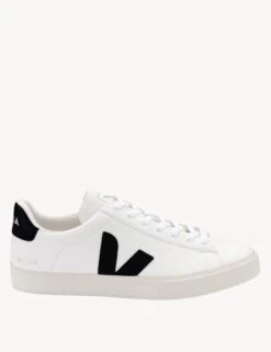 Veja Campo ChromeFree Leather Sneakers - White/Black