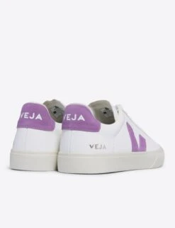 Veja Campo ChromeFree Leather Sneakers - White Mulberry -The Sports Edit Store veja w campo leather trainers white mulberry CP0503493 3