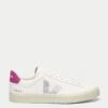 Veja Campo Leather - White Silver Ultraviolet