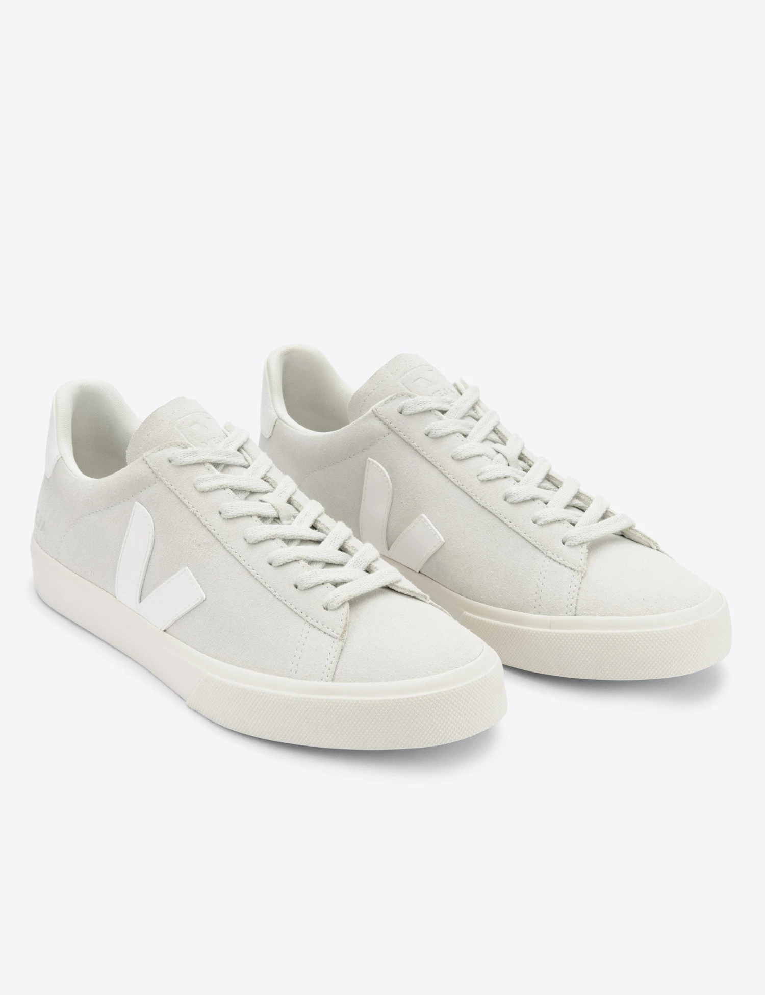 Veja Campo Suede - Natural White 4 Veja Campo Suede - Natural White - Image 2