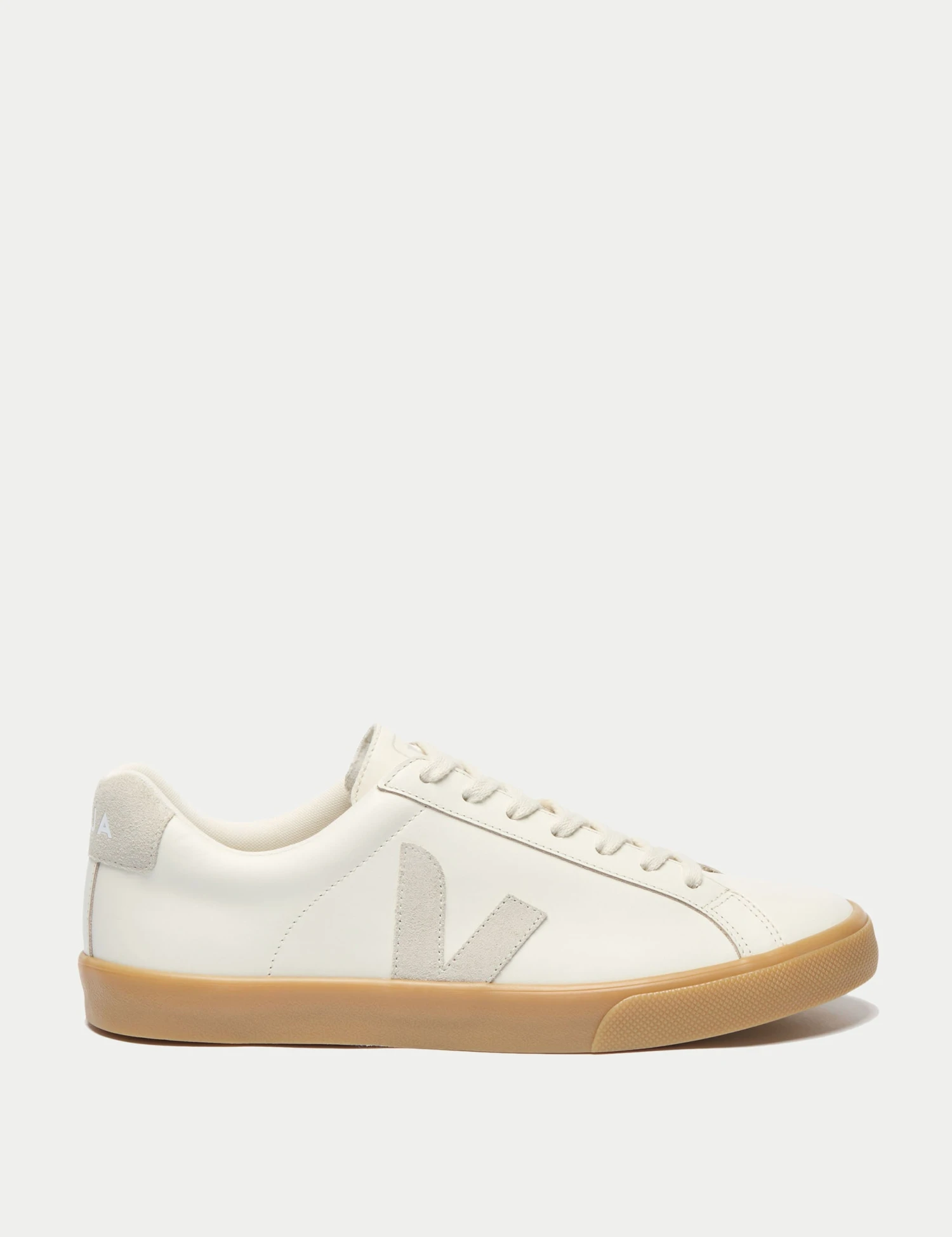 Veja Esplar Leather Trainers - Pure Natural 3 Veja Esplar Leather Trainers - Pure Natural