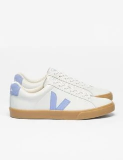 Veja Esplar Leather Trainers - White Olympe Natural 8 Veja Esplar Leather Trainers - White Olympe Natural -The Sports Edit Store veja w esplar leather trainers white olympe natural eo0220765 3