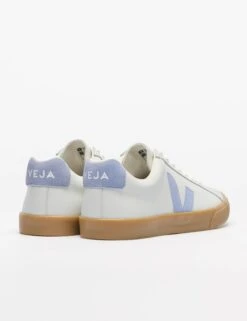 Veja Esplar Leather Trainers - White Olympe Natural 9 Veja Esplar Leather Trainers - White Olympe Natural -The Sports Edit Store veja w esplar leather trainers white olympe natural eo0220765 4