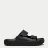 Veja Etna Leather Sandal - Full Black -The Sports Edit Store veja w etna leather sandals full black sa2020754 1
