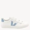Veja Recife Leather Trainers - Extra-White Steel -The Sports Edit Store veja w recife leather trainers leather extra white steel RC0502946 1