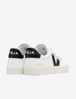 Veja Recife Chrome-Free Leather Trainers - White Black -The Sports Edit Store veja w recife leather trainers white black RC0502790 3