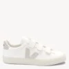 Veja Recife Leather Trainers - White Natural -The Sports Edit Store veja w recife leather trainers white natural RC0502919 1
