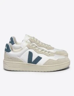 Veja V-90 Leather - White California 8 Veja V-90 Leather - White California -The Sports Edit Store veja w v 90 leather trainers white california vd2003845 3